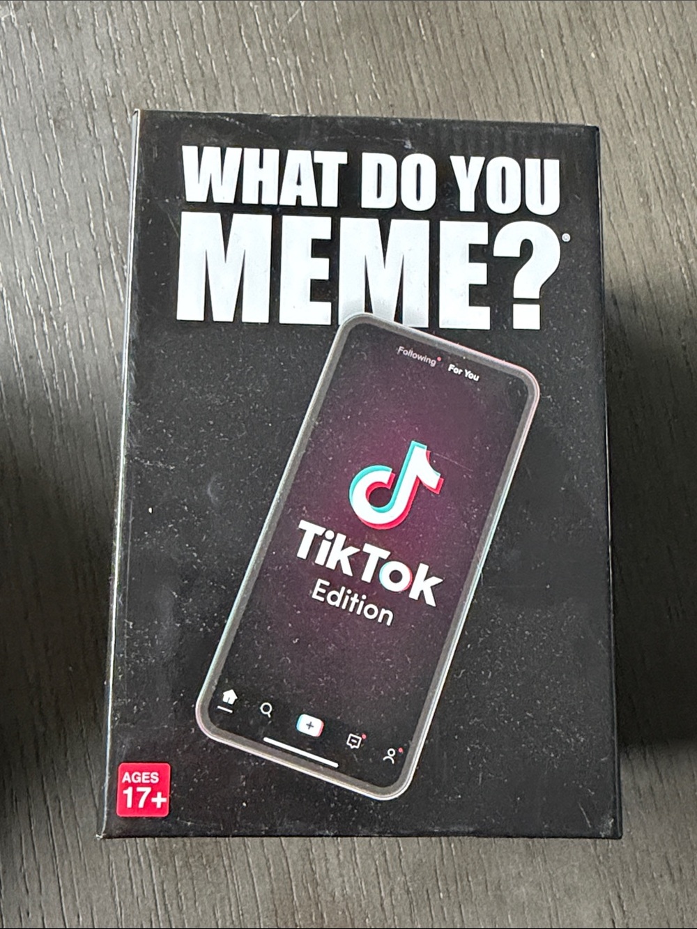 What Do You Meme? TikTok Edition Card Game - Black